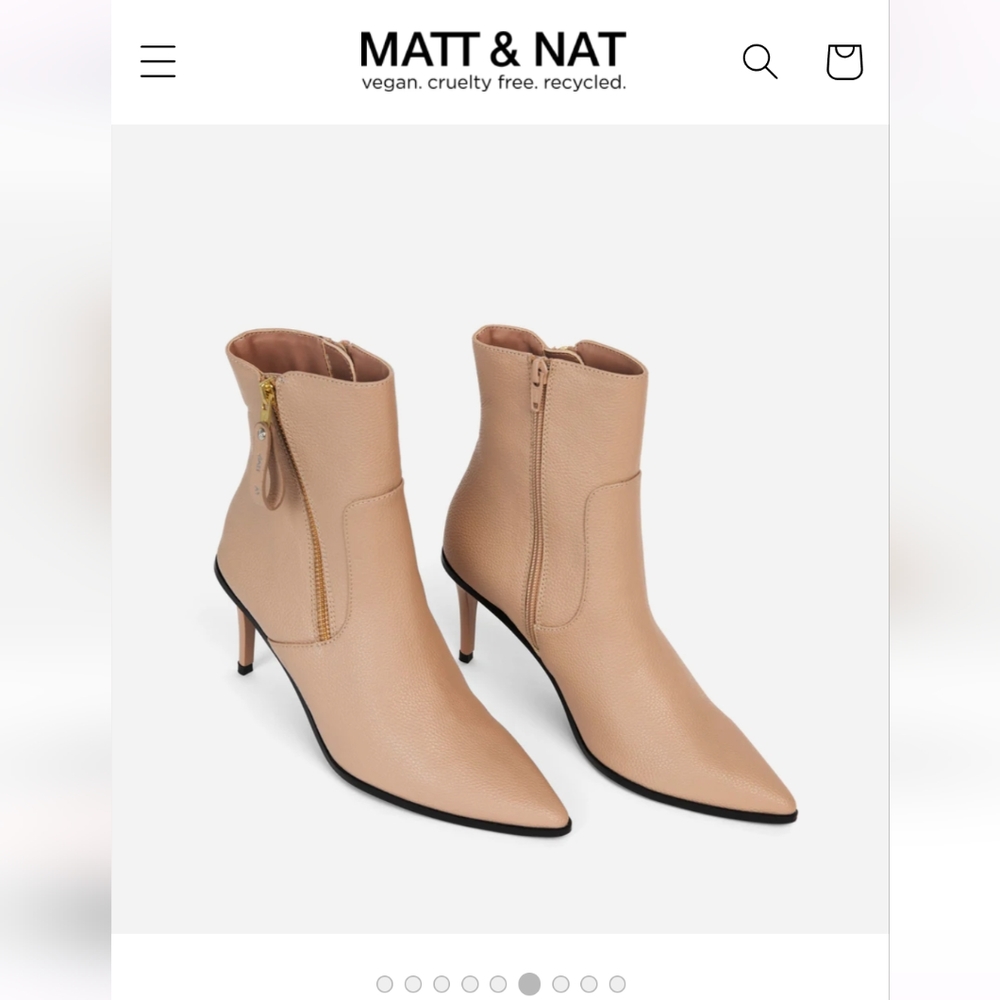 Matt & Nat Alaia boots size 6 NEW IN BOX "Blush"